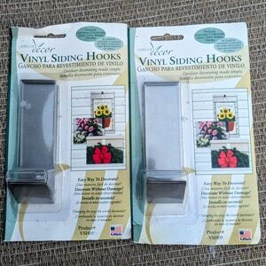 Vinyl Siding Hooks - Silver